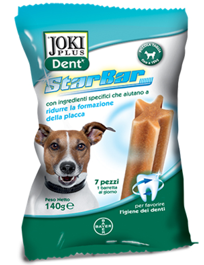 JOKI DENT CLASSIC SACCHETTO 140 G PER CANI DI TAGLIA PICCOLA DA 5 A 12 KG - farmasconti.eu