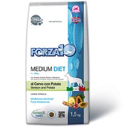 FORZA 10 MEDIUM DIET CON CERVO E PATATE PER CANI DI MEDIA TAGLIA 12 KG - farmasconti.eu