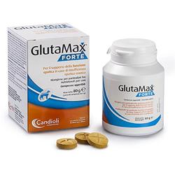 MANGIME COMPLEMENTARE PER CANI GLUTAMAX FORTE BARATTOLO 40 COMPRESSE - farmasconti.eu