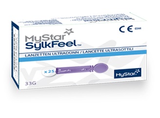 LANCETTE PUNGIDITO MYSTAR SYLKFEEL LANCETS 33 GAUGE 50 PEZZI - farmasconti.eu
