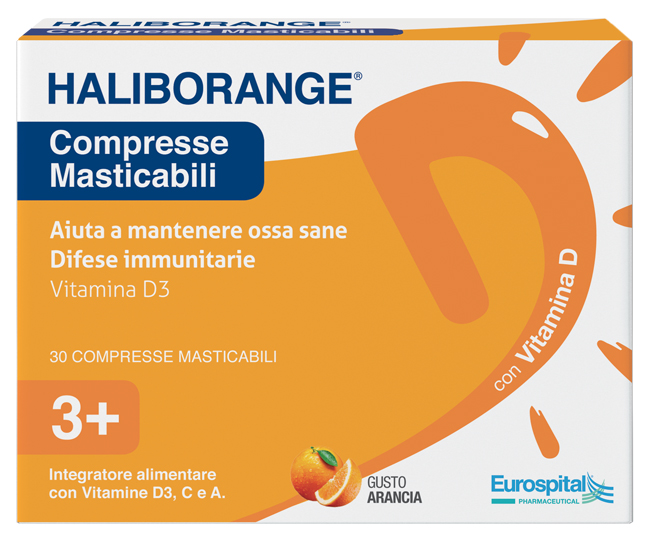 HALIBORANGE 30 COMPRESSE MASTICABILI 450MG - farmasconti.eu