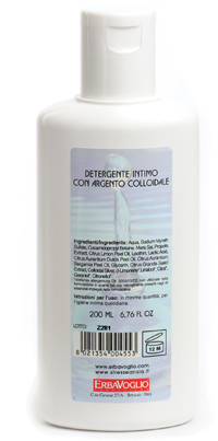 DETERGENTE INTIMO ALL'ARGENTO COLLOIDALE FLACONE 200 ML - farmasconti.eu