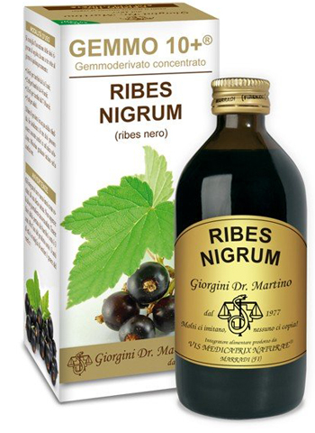 GEMMO 10+ RIBES NERO 200 ML LIQUIDO ANALCOLICO - farmasconti.eu