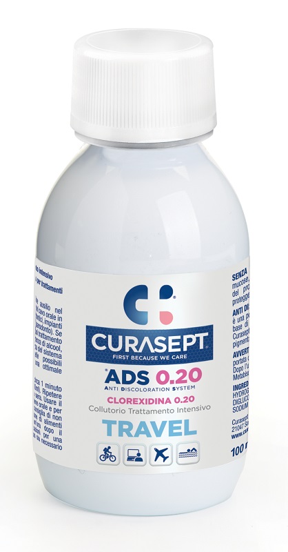 CURASEPT COLLUTORIO 0,20 ADS TRAVEL 100 ML - farmasconti.eu