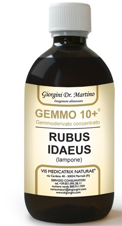 GEMMO 10+ GEMMODERIVATO CONCENTRATO LIQUIDO ANALCOLICO RUBUS IDEAUS LAMPONE 500 ML - farmasconti.eu