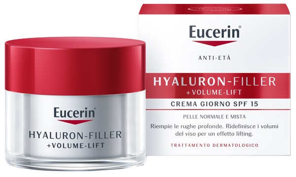 EUCERIN HYALURON FILLER VOLUME GIORNO PELLE NORMALE MISTA 50 ML - farmasconti.eu
