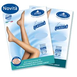 SAUBER CALZA AUTOREGGENTE 140 DENARI MAGLIA MICRORETE NEUTRO BEIGE 4 LINEA CLASSICA - farmasconti.eu
