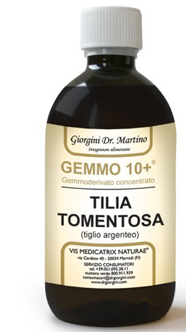 GEMMO 10+ TIGLIO ARGENTEO LIQUIDO ANALCOLICO 500 ML - farmasconti.eu