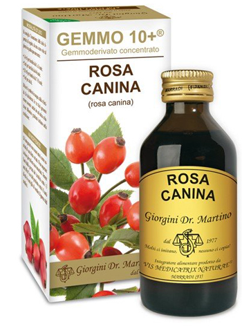 GEMMO 10+ ROSA CANINA LIQUIDO ANALCOLICO 100 ML - farmasconti.eu