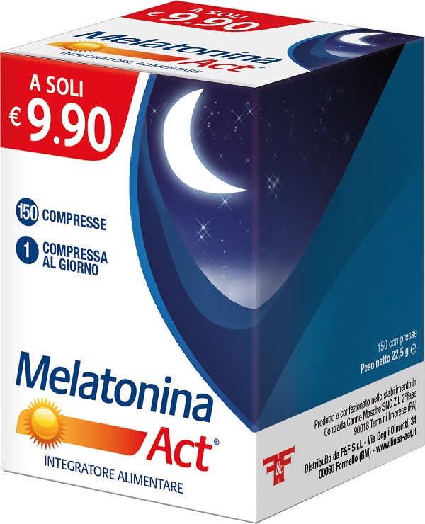 MELATONINA ACT 150 COMPRESSE - farmasconti.eu