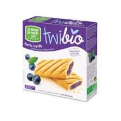 LE MOULIN DU PIVERT TWIBIO MERENDA AL MIRTILLO BIO SENZA LIEVITO DI BIRRA CON OLIO DI GIRASOLE SENZA OLIO DI PALMA 150 G - farmasconti.eu