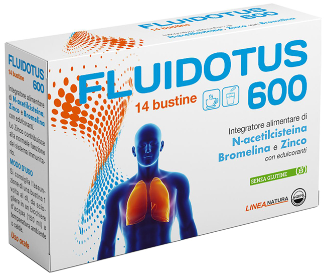 FLUIDOTUS 600 14 BUSTINE - farmasconti.eu