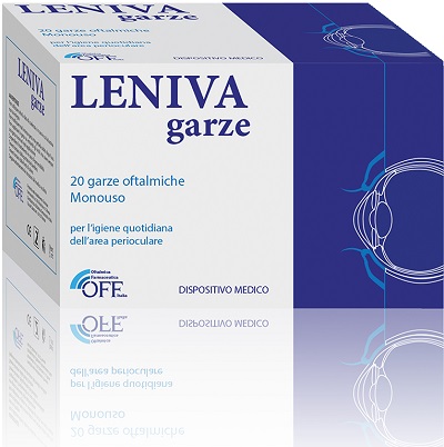 LENIVA GARZE OFTALMICHE 20 PEZZI - farmasconti.eu