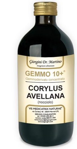 GEMMO 10+ NOCCIOLO 500 ML LIQUIDO ANALCOLICO - farmasconti.eu