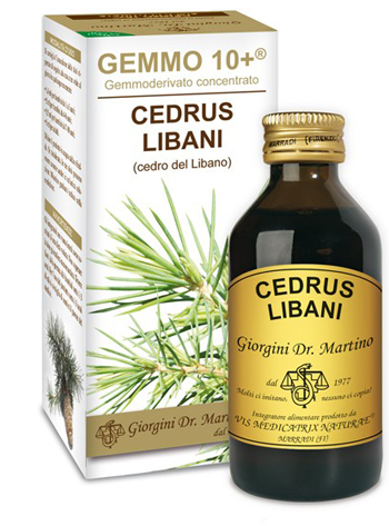 GEMMO 10+ CEDRO DEL LIBANO 100 ML LIQUIDO ANALCOLICO - farmasconti.eu