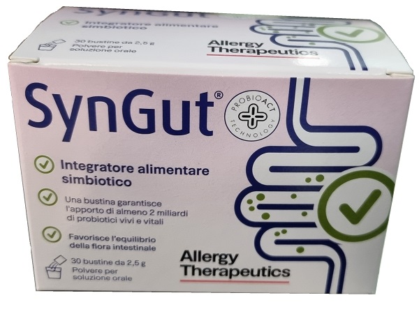 SYNGUT 30 BUSTINE DI LIOFILIZZATO DA 2,5 G IN ASTUCCIO 75 G - farmasconti.eu