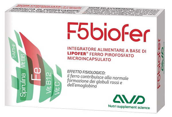 F5 BIOFER 30 CAPSULE BLISTER 14,8 G - farmasconti.eu