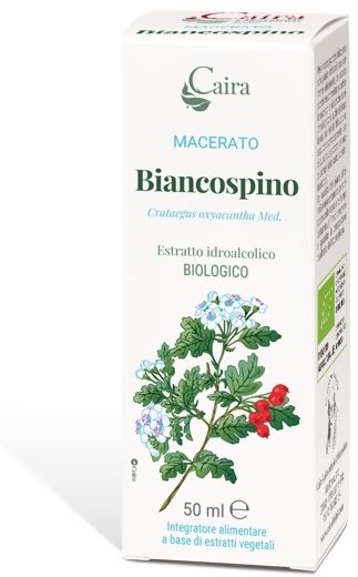 CAIRA BIANCOSPINO MACERATO IDROALCOLICO BIO GOCCE 50 ML - farmasconti.eu