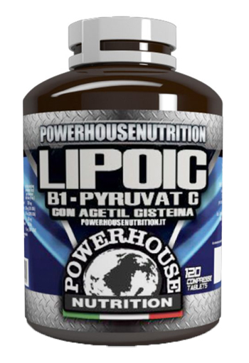 LIPOIC B1-PYRUVAT CON ACETIL CISTEINA 120 COMPRESSE - farmasconti.eu