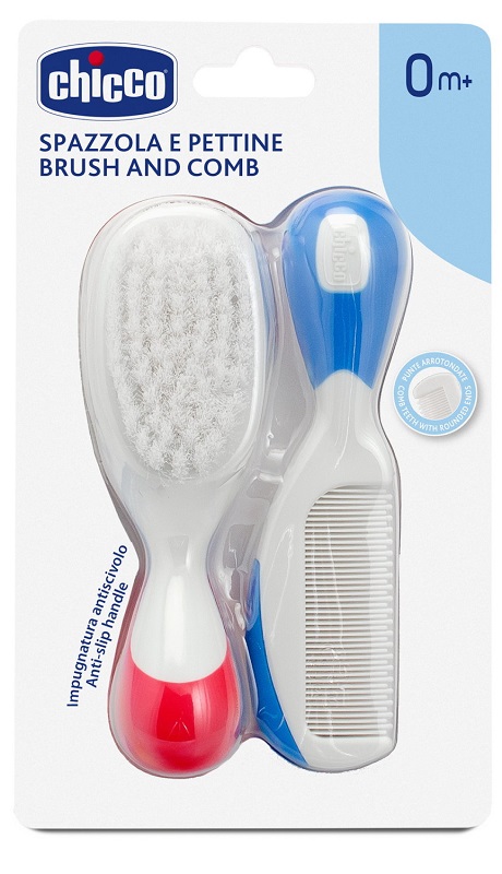 CHICCO SPAZZOLA + PETTINE NYLON - farmasconti.eu