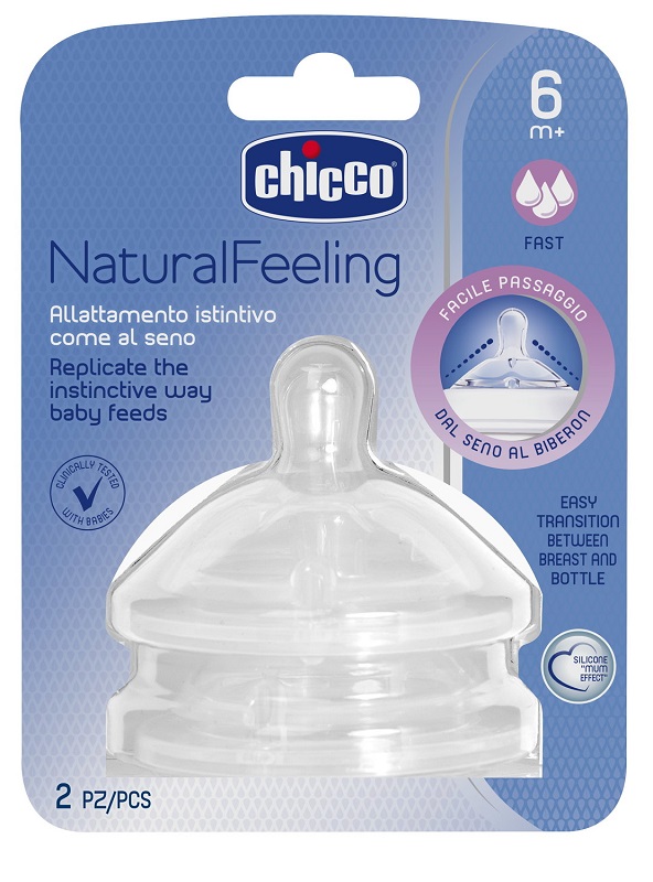 CHICCO TETTARELLA STEPUP NEW 6M+ FLUSSO VELOCE - farmasconti.eu