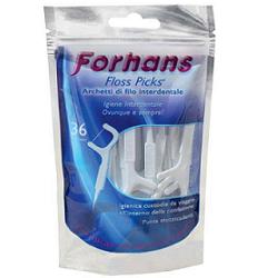 FORHANS ARCHETTI INTERDENTALI FLOSS PICKS 36PZ - farmasconti.eu