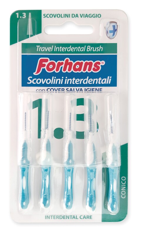 FORHANS TRAVEL INTERDENTAL BRUSH 1,3 - farmasconti.eu