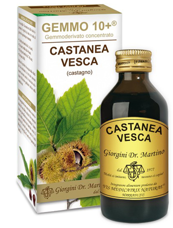 CASTAGNO LIQUIDO ANALCOLICO GEMMO 10+ 100 ML - farmasconti.eu