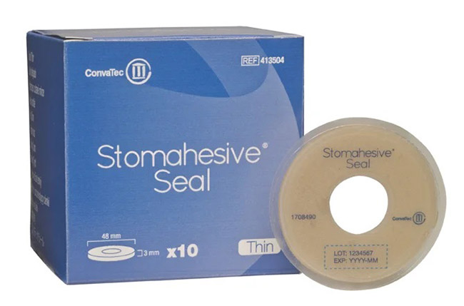 ANELLO STOMIA STOMAHESIVE SEAL FORO APERTURA 18MM DIAMETRO 48MM 10 PEZZI - farmasconti.eu