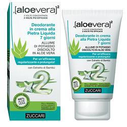 ALOEVERA2 DEODORANTE IN CREMA ALLA PIETRA LIQUIDA 7 GIORNI - farmasconti.eu
