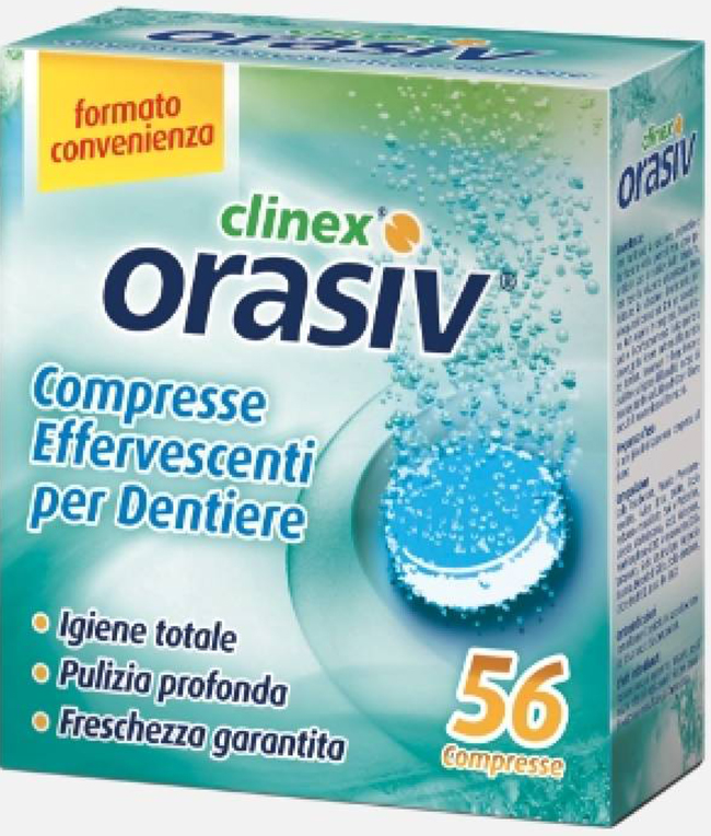 ORASIV CLINEX 56 COMPRESSE EFFERVESCENTI - farmasconti.eu