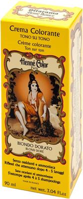 HENNE NUANCE BIONDO DORATO CREMA HENNE COLOR CREMA COLORANTE PRONTA ALL'USO - farmasconti.eu