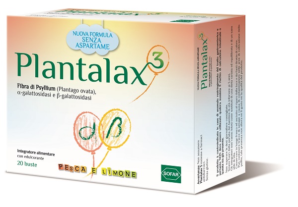PLANTALAX 3 PESCA E LIMONE 20 BUSTINE - farmasconti.eu