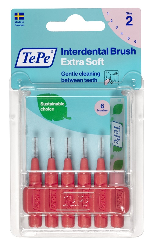 TEPE SCOVOLINO XSOFT ROSSO 0,5MM 6 PEZZI - farmasconti.eu