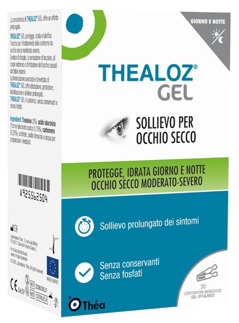 THEALOZ GEL OFTALMICO 30 CONTENITORI MONODOSE 0,4 G - farmasconti.eu