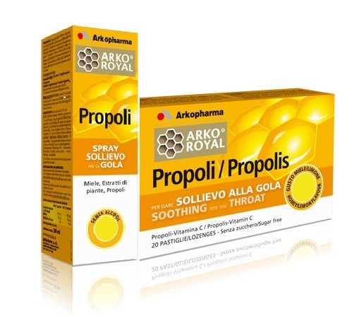 PACK GOLA PROPOLI COMPOSTO DA SPRAY 30 ML + PASTIGLIE 24 G - farmasconti.eu