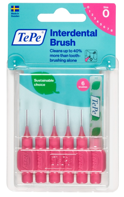 TEPE SCOVOLINO ROSA 0,4MM 6 PEZZI - farmasconti.eu