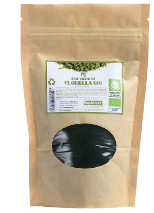 CLORELLA POLVERE BIOLOGICO 200G - farmasconti.eu