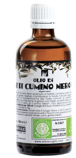 OLIO SEMI CUMINO NERO BIOLOGICO - farmasconti.eu