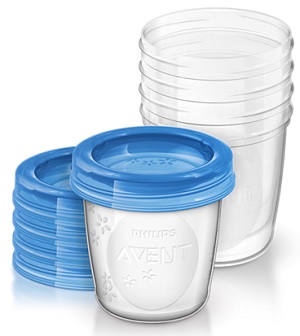AVENT VASETTI VIA COPERCHIO 180 ML 5 PEZZI - farmasconti.eu