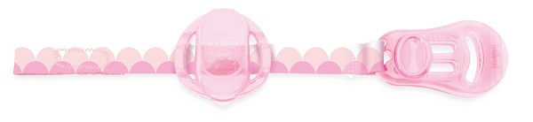 CHICCO CLIP SALVASUCCHIETTO ROSA 1 PEZZO - farmasconti.eu