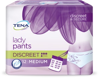 PANNOLONE A MUTANDINA ASSORBENTE TENA SILHOUETTE BLANC MEDIUM 12 PEZZI - farmasconti.eu