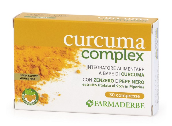 CURCUMA COMPLEX 30 COMPRESSE - farmasconti.eu