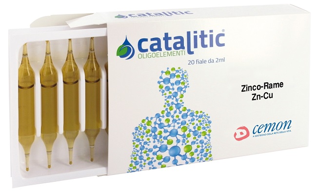 CATALITIC OLIGOELEMENTI ZINCO RAME ZN-CU 20 FIALE 2 ML - farmasconti.eu