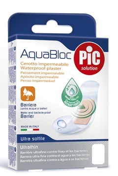 CEROTTO PIC AQUABLOC 5X7 STERILE ANTIBATTERICO 5 PEZZI - farmasconti.eu