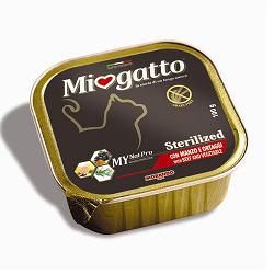 MIOGATTO STERIL MANZO/ORTAGGI GRAIN FREE 100 G - farmasconti.eu