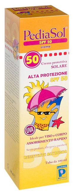 PEDIASOL SPF 50 CREMA SOLARE 100 ML - farmasconti.eu