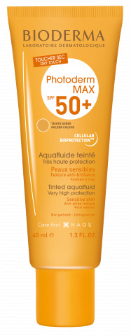 PHOTODERM MAX AQUAFLUIDE TINTED NP FLUIDO SOLARE SPF 50+ UVA 26 40 ML - farmasconti.eu