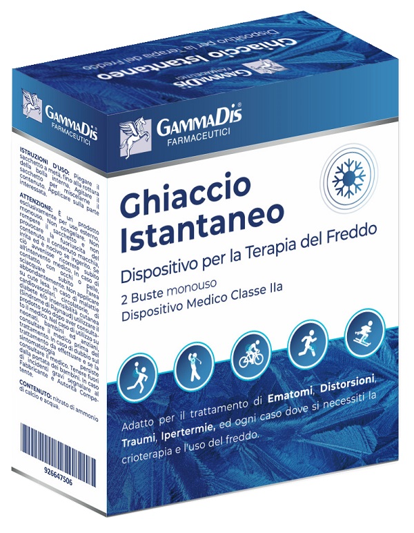 GHIACCIO ISTANTANEO TNT GAMMADIS 2 PEZZI GAMMADIS - farmasconti.eu