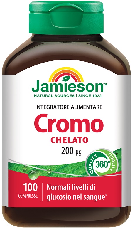 JAMIESON CROMO CHELATO 100 COMPRESSE - farmasconti.eu